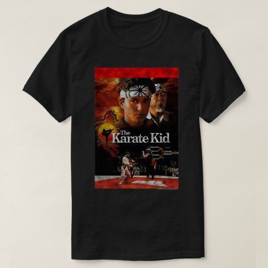 Het Poster Karate Kind Movie T-shirt (Design voorkant)