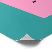 Het Poster Kat voorstellen (Hoek)