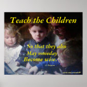 HET POSTER KINDEREN ONDERTEKENEN (Voorkant)