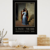 Het poster Kiss / Il Bacio art (Keuken)