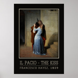 Het poster Kiss / Il Bacio art