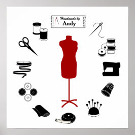 Het Poster Label aanpassen