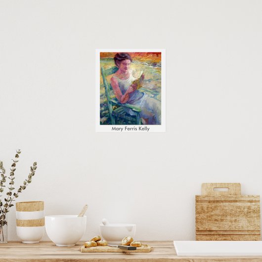 Het Poster Lezer (Keuken)