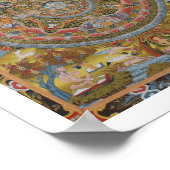 Het Poster Life Mandala van Boeddha (Hoek)