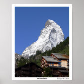 Het Poster Matterhorn (Voorkant)