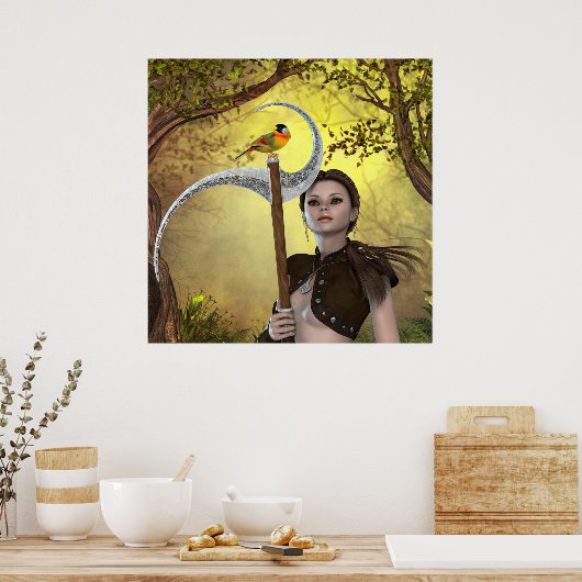 Het poster Messenger (Keuken)