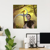 Het poster Messenger (Thuiskantoor)