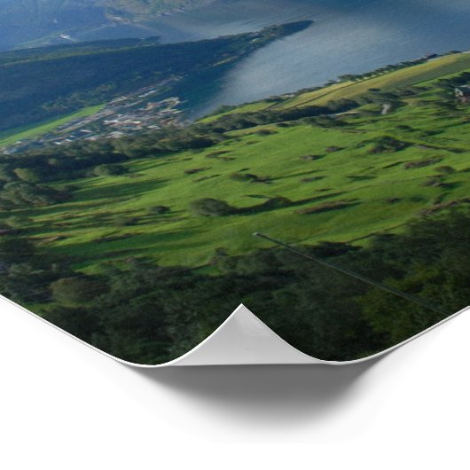 Het Poster Noorwegen Fjords (Hoek)