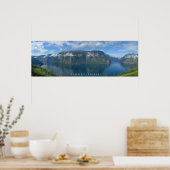 Het Poster Noorwegen Fjords (Keuken)