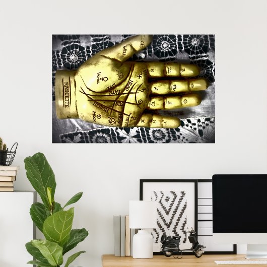 Het Poster Palm Readers (Thuiskantoor)