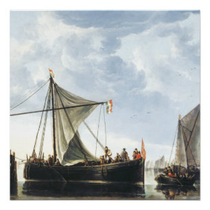 Het Poster Passage Boat Aelbert Cuyp