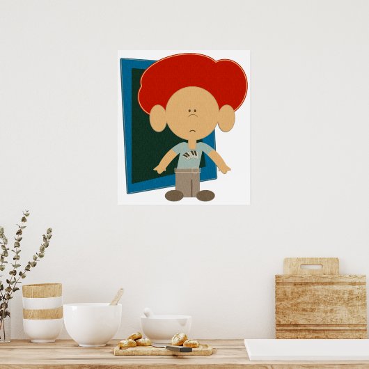 Het Poster Piano Player (Keuken)