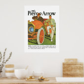 Het Poster Pierce Arrow Automobile Vintage en Art (Keuken)