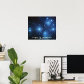 Het Poster Pleiades landschap 20 x 16 inch (Thuiskantoor)