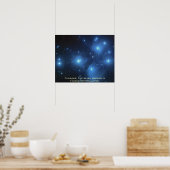 Het Poster Pleiades landschap 20 x 16 inch (Keuken)