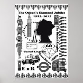 Het Poster Queens Diamond Jubilee (Voorkant)