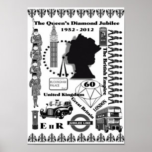 Het Poster Queens Diamond Jubilee
