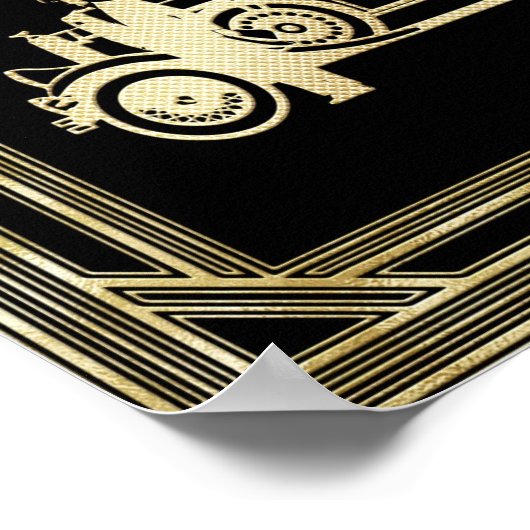 Het Poster Roaring Twenties (Hoek)