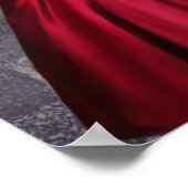 Het Poster Rode Glamour Fairy (Hoek)