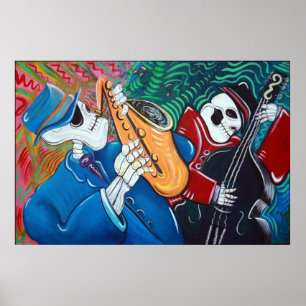 Het Poster Slechte Blauwbeenbak