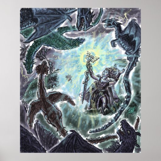 Het Poster Sorceress (Voorkant)