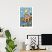 Het Poster Star Tarot Kaart (Thuiskantoor)