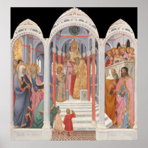 Het Poster Temple - Paolo di Giovanni Fei Fine Art