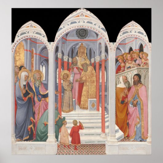 Het Poster Temple - Paolo di Giovanni Fei Fine Art (Voorkant)