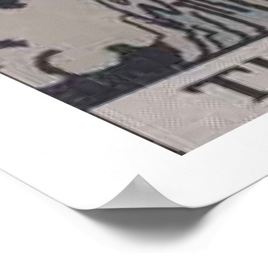 Het Poster Tower Tarot Kaart (Hoek)