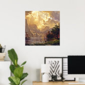 Het Poster 'Tussen de Sierra Nevada' (Thuiskantoor)