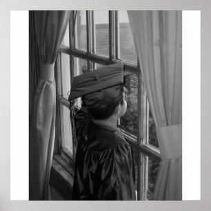 Het Poster van afstuderen