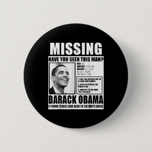 Het Poster van Barack Obama Ronde Button 5,7 Cm