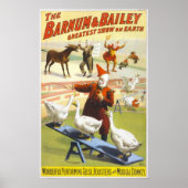 Het Poster van Barnum en Bailey Circus (Voorkant)