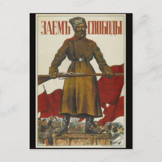 Het Poster van Bonds_Propaganda van de vrijheid Briefkaart
