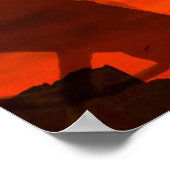 Het Poster van Cowboys Arizona aan de Grote Grenze (Hoek)