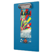 Het Poster van de Alaska Line Steamship Klembord (Links)