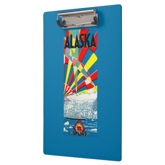 Het Poster van de Alaska Line Steamship Klembord (Links)