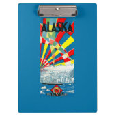Het Poster van de Alaska Line Steamship Klembord (Voorkant)