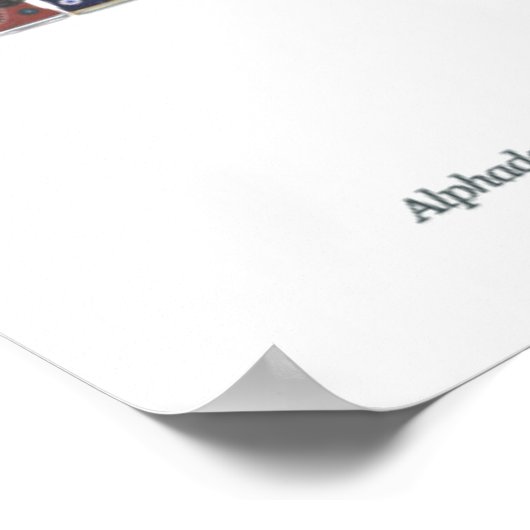 Het Poster van de Alphadance van de BIG (Hoek)