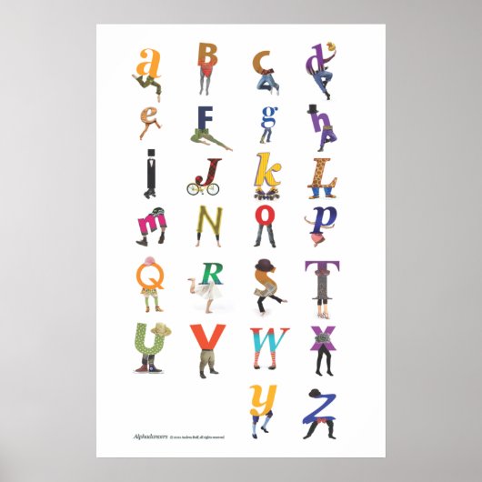 Het Poster van de Alphadance van de BIG (Voorkant)