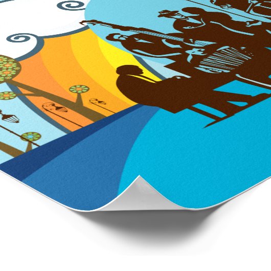 Het Poster van de Band (Hoek)