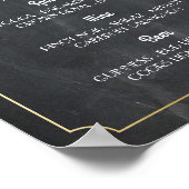 Het Poster van de Bar Masquerade Sign Wedding Rece (Hoek)