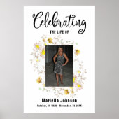 Het Poster van de begrafenis vieren (Voorkant)