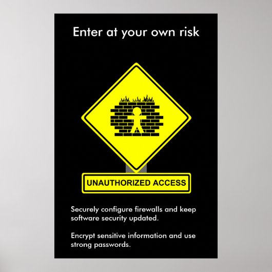 Het Poster van de Bewustmaking van de Veiligheid v (Voorkant)