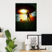 Het Poster van de Bezoeker (Thuiskantoor)