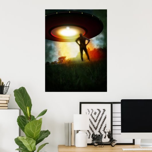 Het Poster van de Bezoeker (Thuiskantoor)