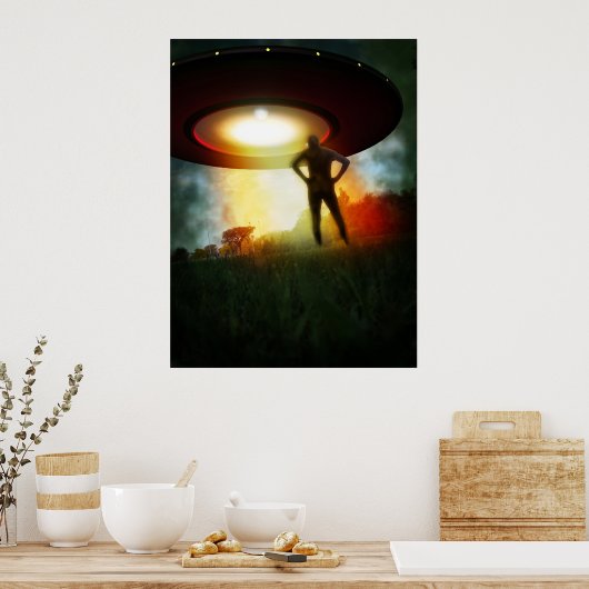 Het Poster van de Bezoeker (Keuken)