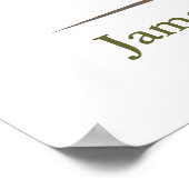 Het Poster van de Brektekenboom van het huwelijk - (Hoek)