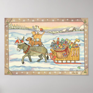 Het Poster van de Bremen Town Musicians