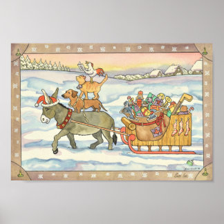 Het Poster van de Bremen Town Musicians